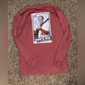 Men's Long Sleeve Tee - Classic Red